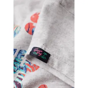 Camiseta con mangas de flores para mujer Superdry image-5