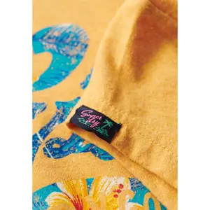 Camiseta con mangas de flores para mujer Superdry image-3