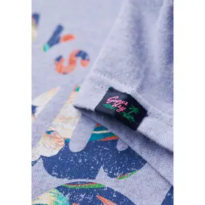 Camiseta con mangas de flores para mujer Superdry image-4