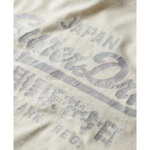 Lockere Damen T-Shirt mit Logo Superdry image-5