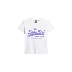 Camiseta slim fit fluorescente de mujer Superdry image-0