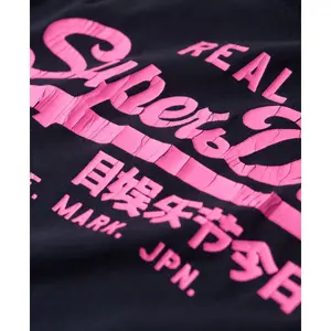 Camiseta slim fit fluorescente de mujer Superdry image-5