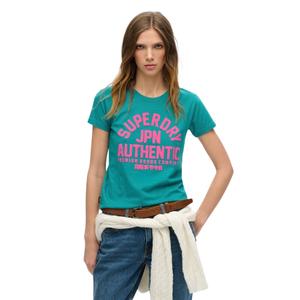 Damen T-Shirt mit Reliefdruck Superdry image-1