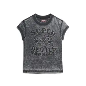Camiseta de mujer Superdry Retro Rocker image-0