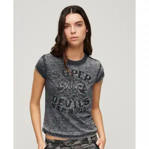 Camiseta de mujer Superdry Retro Rocker image-2