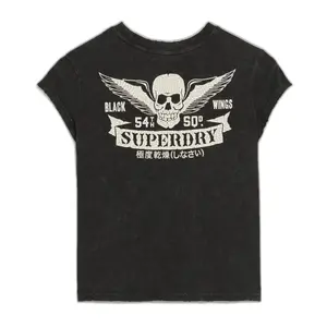T-shirt femme Superdry Retro Rocker image-1