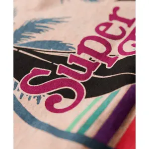 Camiseta de rayas casual para mujer Superdry Outdoor image-5