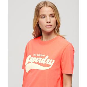 Retro lässiges Frauen-T-Shirt mit Aufdruck Superdry image-4