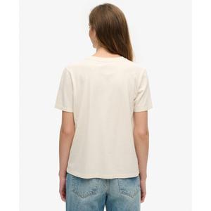 Retro lässiges Frauen-T-Shirt mit Aufdruck Superdry image-3