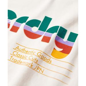 Retro lässiges Frauen-T-Shirt mit Aufdruck Superdry image-5