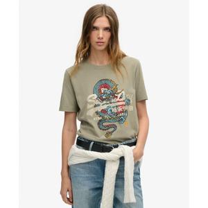 Lässiges T-Shirt, Damen Superdry Tokyo image-1