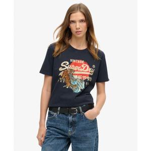 Lässiges T-Shirt, Damen Superdry Tokyo image-1