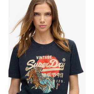 Lässiges T-Shirt, Damen Superdry Tokyo image-4