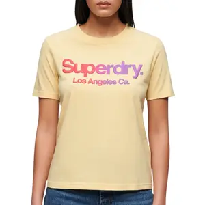 Camiseta  para mujer Superdry Rainbow Core image-2