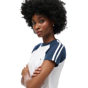 Retro-Logo-T-Shirt für Damen Superdry Essential image-4