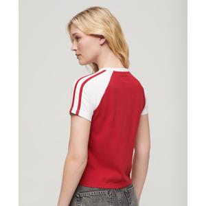 Retro-Logo-T-Shirt für Damen Superdry Essential image-4