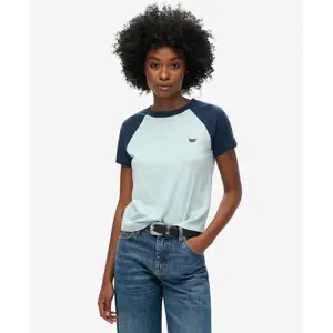 Retro-Logo-T-Shirt für Damen Superdry Essential image-1