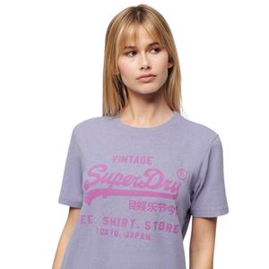 Lässiges T-Shirt, Damen Superdry Vintage Logo Heritage image-3