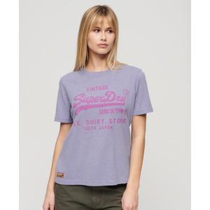 Lässiges T-Shirt, Damen Superdry Vintage Logo Heritage image-2