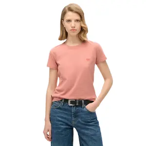 T-shirt ajusté à logo femme Superdry Essential image-1