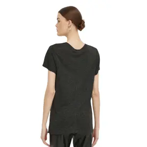 Geflammtes, besticktes T-Shirt mit V-Ausschnitt, Damen Superdry image-2