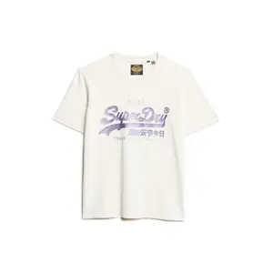 Sparkling T-shirt with VL design for women Superdry image-0