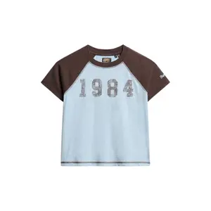 Camiseta ajustada de manga raglán para mujer Superdry Athletic Essentials image-0