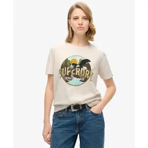 Women's casual T-shirt Superdry Travel Souvenir image-1