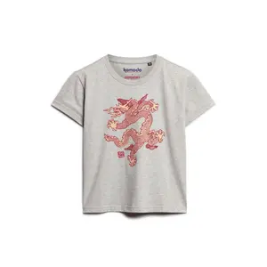 T-shirt slim femme Superdry Komodo Dragon image-0