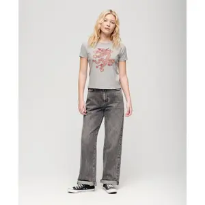 T-shirt slim femme Superdry Komodo Dragon image-2