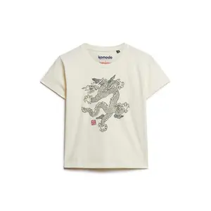 T-shirt slim femme Superdry Komodo Dragon image-0