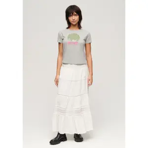 T-shirt  da donna Superdry X Komodo Hathi image-1
