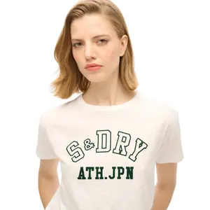 Women's fitted T-shirt Superdry Athletic Essentials image-4