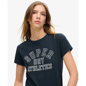 Women's fitted T-shirt Superdry Athletic Essentials image-4
