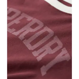 Dámské tričko s kontrastním vzorem Superdry Athletic Essentials image-5