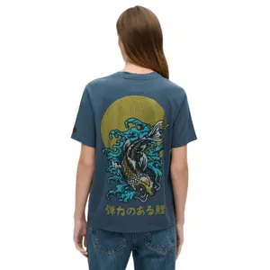 Women's casual rhinestone T-shirt Superdry Tokyo image-4