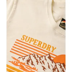 Fitted striped women's T-shirt Superdry Outdoor image-5