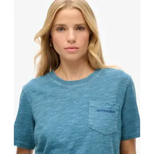 Logo women's dyed T-shirt Superdry Essential image-4