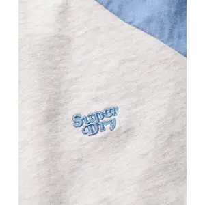 Retro gemêlede T-shirt met logo voor vrouwen Superdry Essential image-5