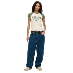 Raglan t-shirt met mouwtjes voor dames Superdry Athletic Essentials image-2