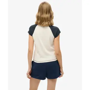 Raglan t-shirt met mouwtjes voor dames Superdry Athletic Essentials image-2