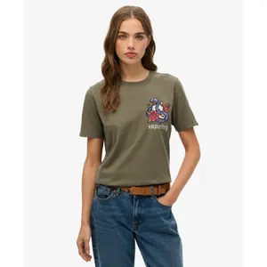 Women's T-shirt Superdry Old School Tattoo image-1