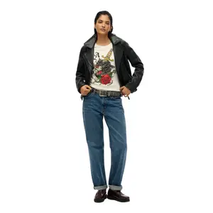 Camiseta informal de mujer Superdry Neo Trad Tattoo image-2