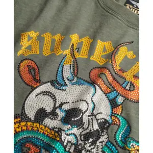 Camiseta informal de mujer Superdry Neo Trad Tattoo image-5