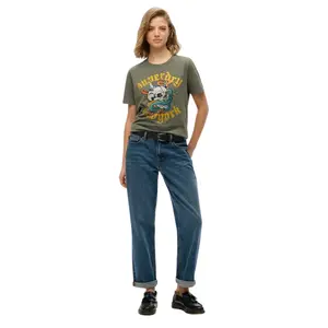 Camiseta informal de mujer Superdry Neo Trad Tattoo image-1