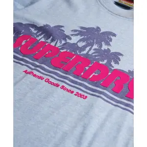 Camiseta de rayas casual para mujer Superdry image-5