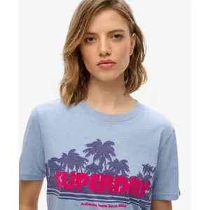 Camiseta de rayas casual para mujer Superdry image-4