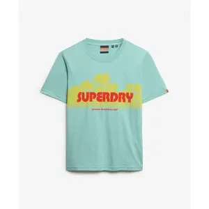 Camiseta de rayas casual para mujer Superdry image-0