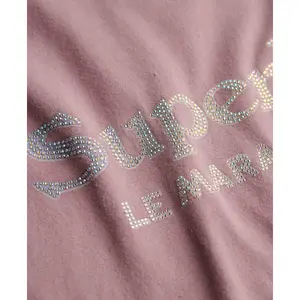 Camiseta metálica casual para mujer Superdry Venue image-5