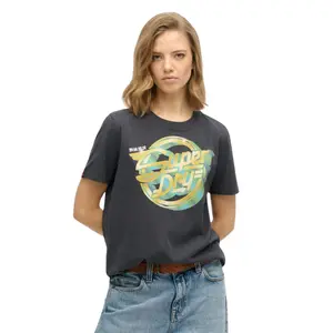 Camiseta informal de mujer Superdry Rock Band image-0